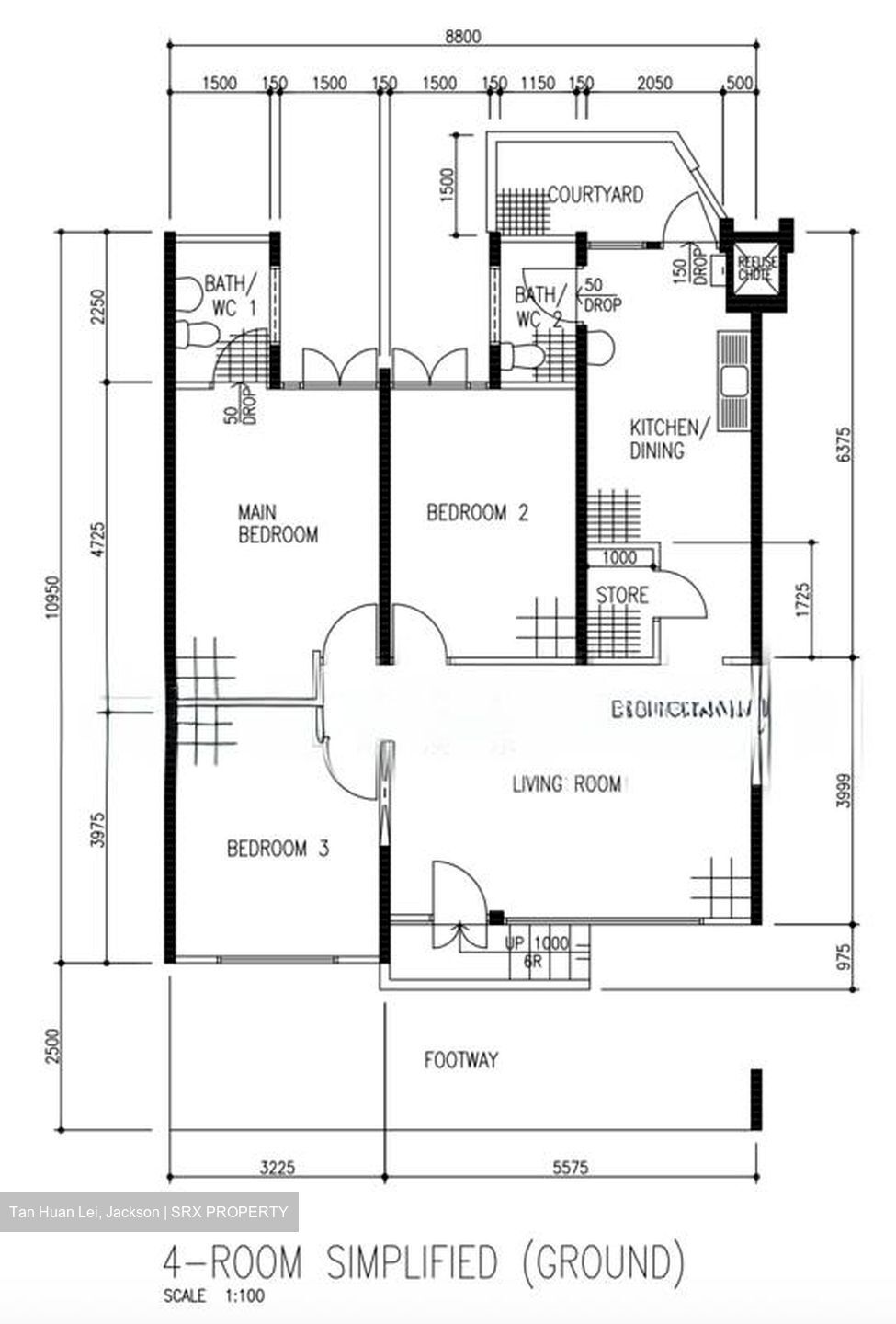 Blk 532 Hougang Avenue 6 (Hougang), HDB 4 Rooms #557558921